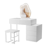 Levede Dressing Table Stool Set with Mirror Led - Extra Image