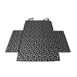 PaWz Pet Boot Car Seat Cover Hammock Black - Low Angle