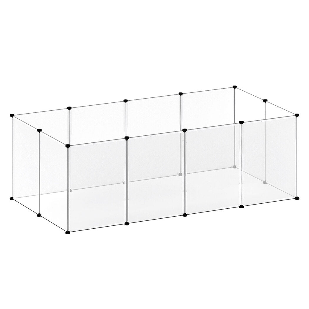 Pawz 12 Panels Guinea Pig Rabbit Puppy Playpen Fence-2011971117920686080