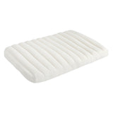 Pawz L Size Orthopedic Dog Bed with Sherpa Plush Removable Cover in White - Extra Image