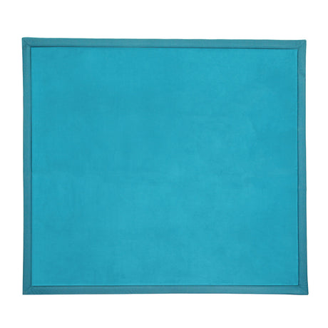 Marlow Coral Velvet Area Rugs Large Mat 180x200cm Blue-1954802462170943488