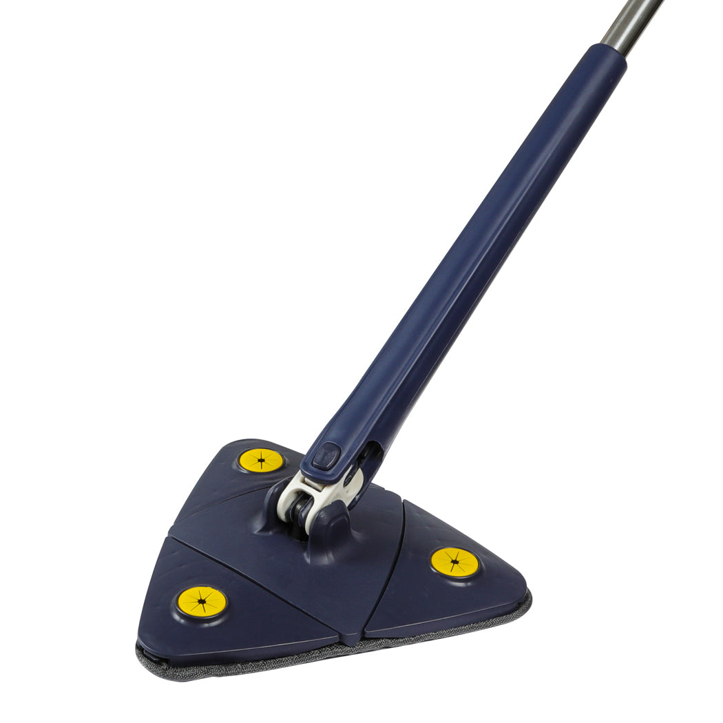Cleanflo Cleaning Mop Dry Wet Triangle Blue-2018816663532736512