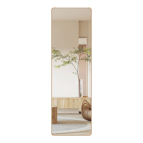 Yezi 120cm Wall Mounted Full Length Mirror Door Hanging-2006732897414942720