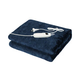 DreamZ Electric Throw Blanket Heated Timer Bedding Washable Warm Winter 160X130 - Low Angle