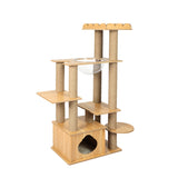 PaWz Cat Tree Scratching Post Scratcher - Low Angle
