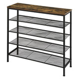 Levede 5-Tier Shoe Rack Storage Cabinet 100cm Wide - Extra Image