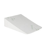 DreamZ Bedding Wedge Pillow Memory Foam White 19 - Low Angle