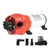 Caravan Water Pump 40PSI Pressure 12V - Low Angle