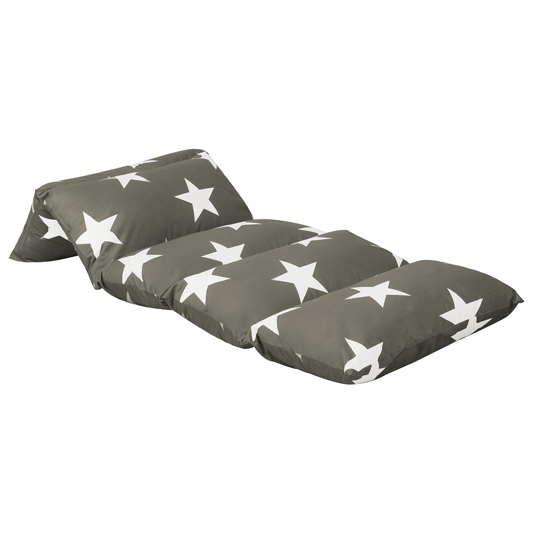 Dreamz Foldable Mattress Kids Pillow Dark grey Large-2018816839198576640