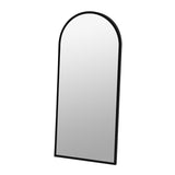 Yezi Floor Mirror Full length Mirrors 1.8M Black - Low Angle