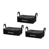 Slimbridge 3PCS Camping Canvas Storage Black - Low Angle