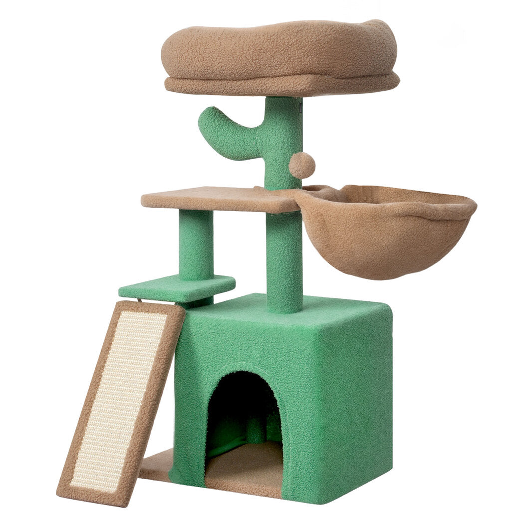 Pawz Cat Tree Tower Scratching Post Scratcher Play Bed-2018816910669516800