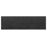 Marlow Extra Large Floor Rug Non Slip 90cm x 305cm Grey - Extra Image