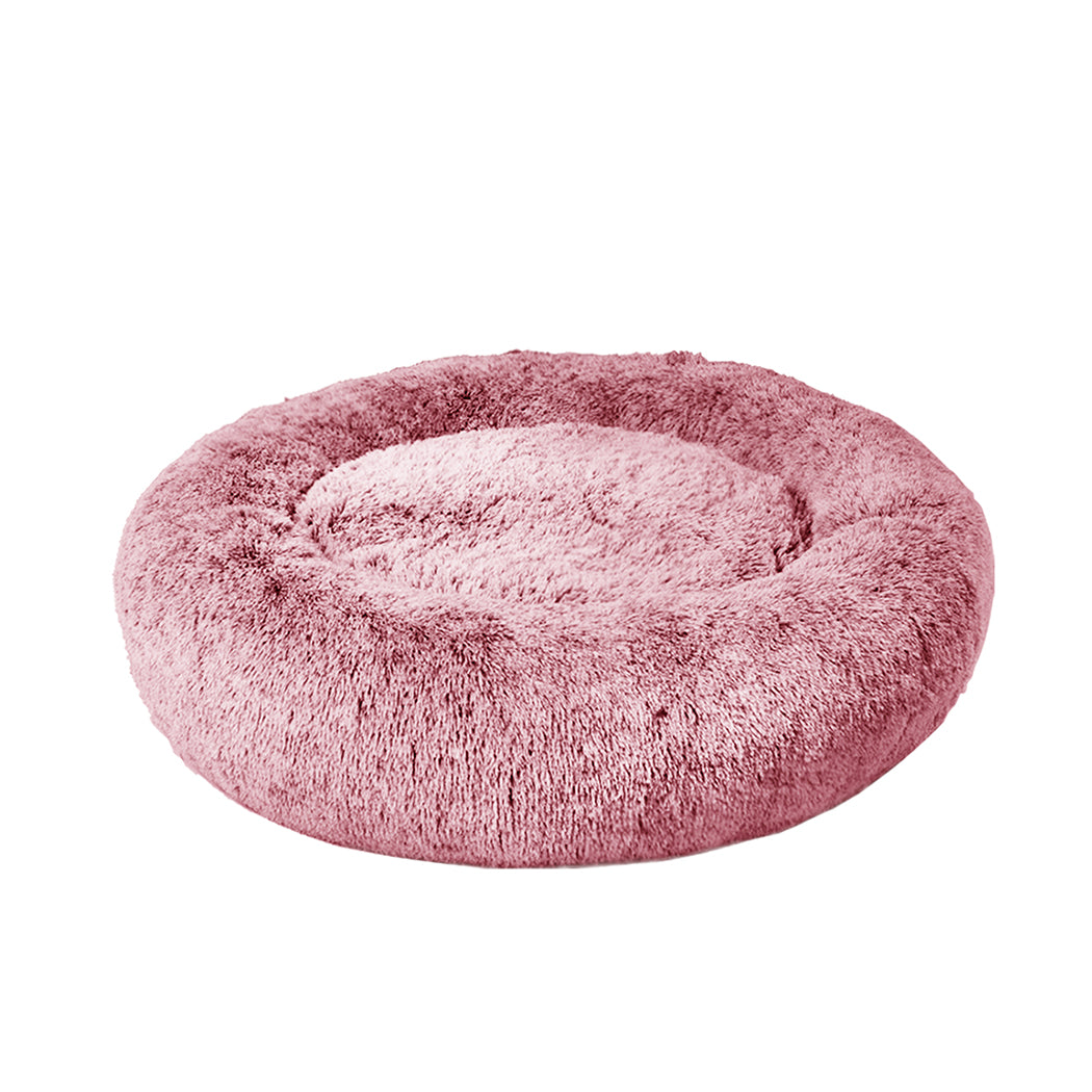 PaWz Pet Bed Memory Foam Dog Donut Pink Medium-2018816792675356672