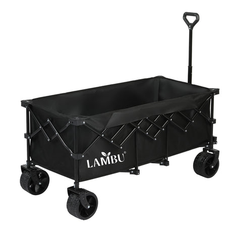Lambu Folding Wagon Trolley Cart-2018816880265007105