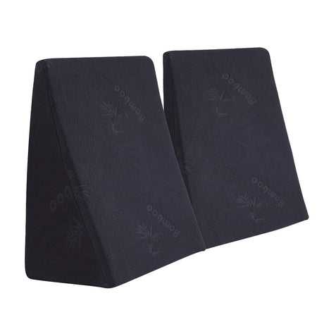 Cool Gel Memory Foam Bed Wedge Pillow With Cover-2006732867295645696