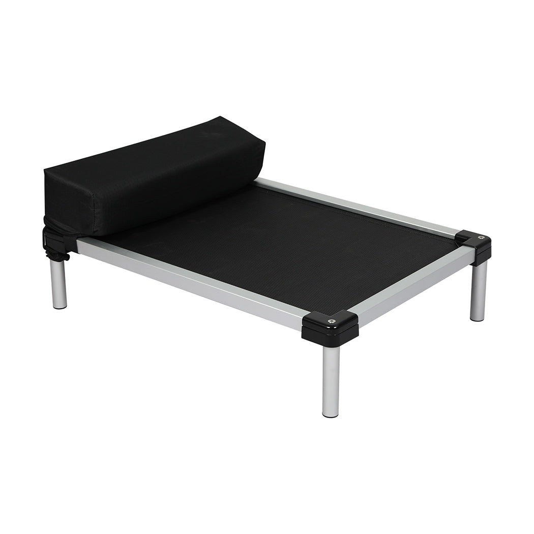 PaWz Pet Trampoline Aluminium Frame M Black Medium-2018816804138389504