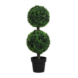 Lambu Artificial Double Ball Boxwood Trees - Extra Image