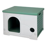 Pawz Outdoor Indoor Dogs Kennel Plastic Puppy Pet House-2011971115345383424