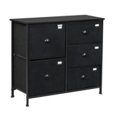 Levede Chest of 5 Drawers Storage Cabinet-2006733276332560384