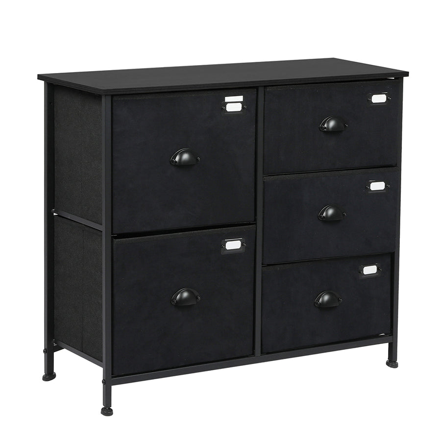Levede Chest of 5 Drawers Storage Cabinet-2006733276332560384