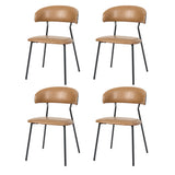 Levede 4x PU Leather Dining Chairs Kitchen Lounge-2006732800698486784