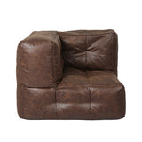 Marlow Bean Bag Cover Chair Modular - Low Angle