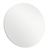 Yezi 50cm Round Wall Mirror Frameless Tempered Glass - Extra Image
