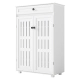 Levede Shoe Cabinet Door Storage Rack Cupboard White-2011971110257692672