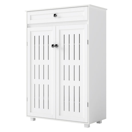 Levede Shoe Cabinet Door Storage Rack Cupboard White-2011971110257692672