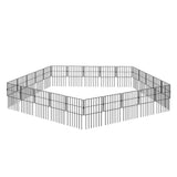 Mountview 25 Pcs Garden Fence Border Rustproof Metal-2006733422801850368