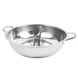 TOQUE 34cm Stainless Steel Twin Mandarin - Close-Up Angle