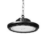 EMITTO Shed LED Lights UFO High Bay 100W - Low Angle