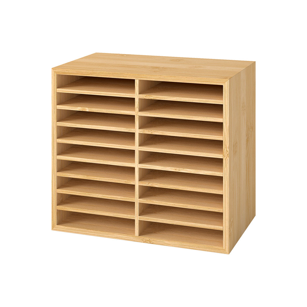 Levede Bamboo Marker Organizer Large Capacity Holder-2006732767081140224