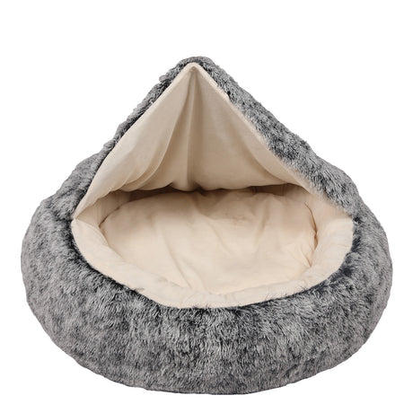 PaWz Pet Dog Calming Bed Warm Soft Plush XL X-Large-1954802545599844352