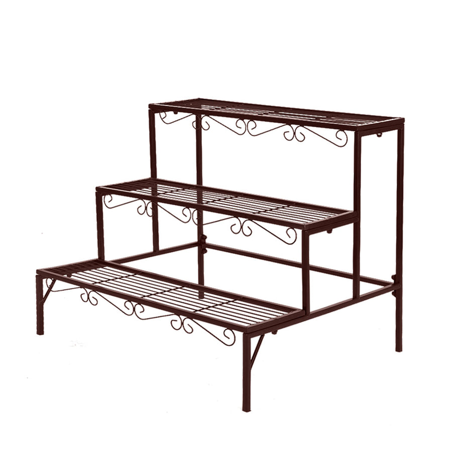 Levede Plant Stand 3 Tier Rectangle-2006732926087204864