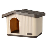 Pawz Plastic Dog Cage Kennel for Small Dogs with Vent - Low Angle