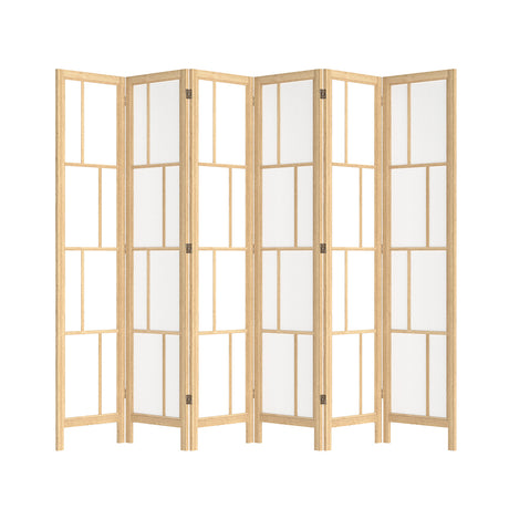 Levede 6 Panel Room Divider 170cm Freestanding Screen-2006733395052335104