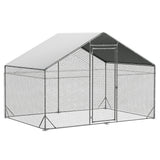 Pawz 200x300x194cm Large Metal Walk-in Chicken Coop Cage-2006732695874441216