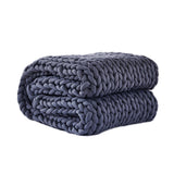 Dreamz Knitted Weighted Blanket Chunky Dark Grey Queen 9KG-2018816860266565632