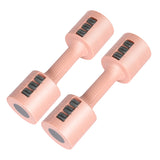 Centra A Pair Of 1KG To 5KG Dumbbells Pink - Low Angle
