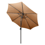 Centra 3M LED Outdoor Umbrella Base Stand Khaki - Extra Image