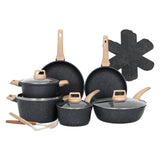 Toque 16-Piece Non Stick Cookware Set Kitchen Fry Pan - Extra Image