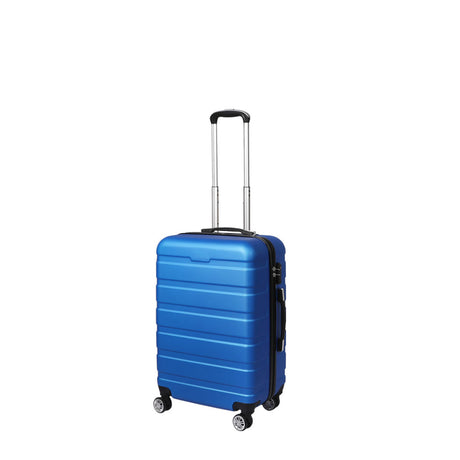 Slimbridge 20" Carry On Luggage Case Blue 20 inch-2006733063576489984