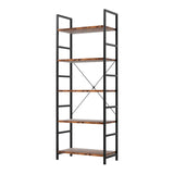 Levede 5-Tier Industrial Bookshelf Bookcase 157.5cm - Extra Image
