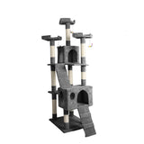 PaWz 184cm Cat Trees Scratching Post Grey-2006733201220964352