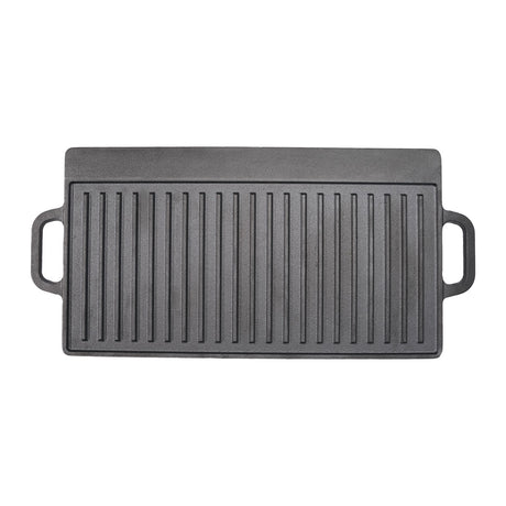 Toque 49.5cm Reversible Cast Iron Griddle Pan Non-Stick-2011971111797002240