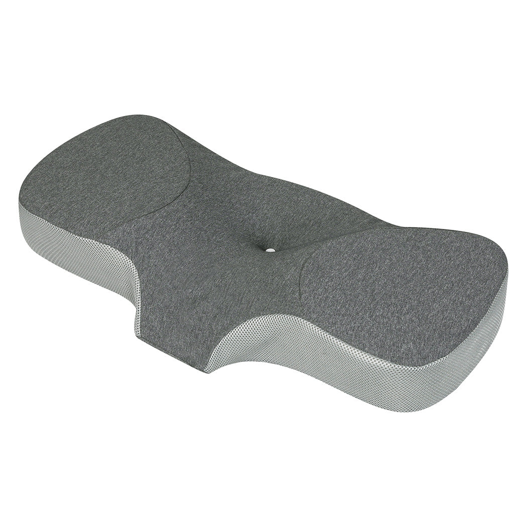 Dreamz Memory Foam Pillow Pillowcase Supprt Grey Rebound-2018816674668613632