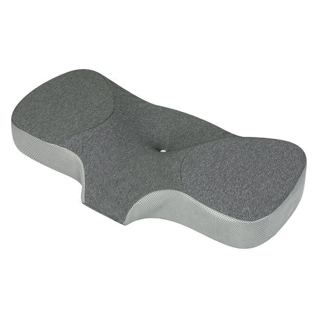 Dreamz Memory Foam Pillow Pillowcase Supprt Grey Rebound-2018816674668613632