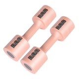 Centra A Pair Of 1KG To 5KG Dumbbells Pink - Low Angle